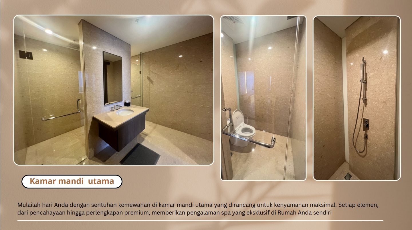 10 kamar mandi utama